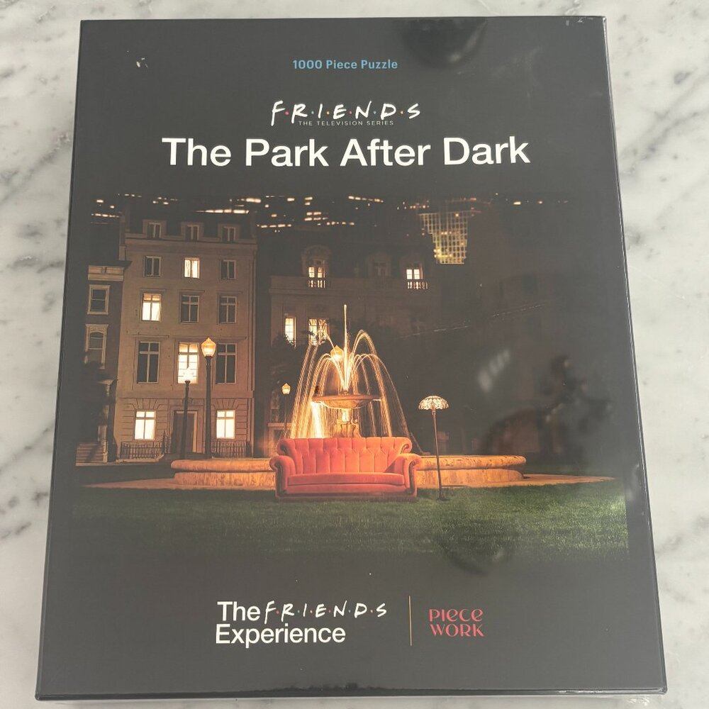 FRIENDS Experience Exclusive Merch "The Park After Dark" 1000 Piece Puzzle